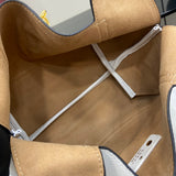 Softbit Shoulder Backpack: Large Horsebit Detail, White Leather