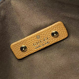 Softbit Brown Leather Shoulder Backpack with Horsebit