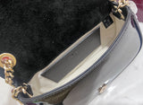 New GG Marmont Patent Leather Chain Bag