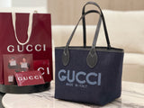Denim Shopper Bag: Stylish Design