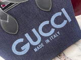 Denim Shopper Bag: Stylish Design