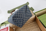 Totissima Small Tote: Blue GG Denim, Leather Trim