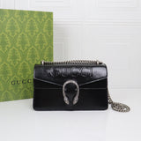 Dionysus Bag by Sabato de Sarno: Light Gray Patent
