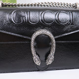 Dionysus Bag by Sabato de Sarno: Light Gray Patent