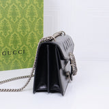 Dionysus Bag by Sabato de Sarno: Light Gray Patent