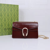 GG Burgundy Dionysus Bag by Sabato de Sarno