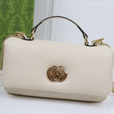 GG Milano Handbag Debuts at FW Show in Milan White