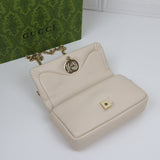 GG Milano Handbag Debuts at FW Show in Milan White