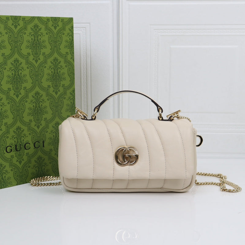 GG GG Milano Mini Shoulder Bags AW Debut White