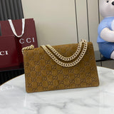 Dionysus Small Shoulder Bag, Newly Revamped in Brown