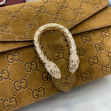 Dionysus Small Shoulder Bag, Newly Revamped in Brown
