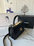 Flap Bag With Top Handle AS1174