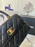 Flap Bag With Top Handle AS1174