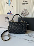 Flap Bag With Top Handle AS1174