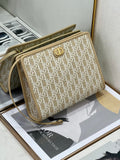 Oblique Canvas Clutch - Iconic Monogram Design Timeless Style