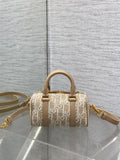 Groove 16 Boston Mini Natural Oblique, Retro - Chic, Lightweight & Versatile