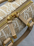 Groove 16 Boston Mini Natural Oblique, Retro - Chic, Lightweight & Versatile