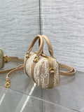 Groove 16 Boston Mini Natural Oblique, Retro - Chic, Lightweight & Versatile