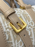 Groove 16 Boston Mini Natural Oblique, Retro - Chic, Lightweight & Versatile