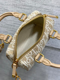 Groove 16 Boston Mini Natural Oblique, Retro - Chic, Lightweight & Versatile