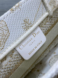 New Autumn - Winter Tote Mini Strap Version, Butterfly Embroidery, In Stock