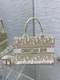 Autumn-Winter Tote Mini with Butterfly Embroidery & Strap