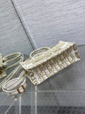 Autumn-Winter Tote Mini with Butterfly Embroidery & Strap