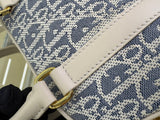 D-Vibe East-West Micro Bag - Denim Oblique 2025 New