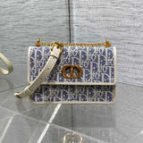 Caro Miss Montaigne New Color - Blocked Leather Chain WOC