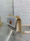 Caro Miss Montaigne New Color - Blocked Leather Chain WOC