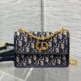 Caro Miss Montaigne New Color - Blocked Chain WOC