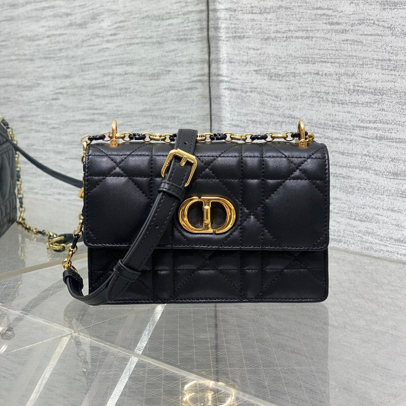Miss Caro Chain Bag Cannage Stitching, Versatile Straps