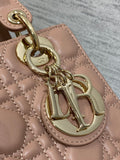 Lady 4 - Grid Dusty Pink New Monogram Strap, 6 Letters In Stock