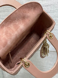 Lady 4 - Grid Dusty Pink New Monogram Strap, 6 Letters In Stock