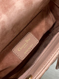 Lady 4 - Grid Dusty Pink New Monogram Strap, 6 Letters In Stock