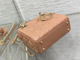 Classic Lady 3-Grid Lotus Pink Must-Have, Elegant & In Stock