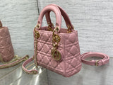Lady 3-Grid Lotus Pink - Classic Must-Have In Stock