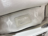 Lady 4-Grid White Parchment Silver Buckle In Stock! Spring/Summer New Color