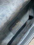 Lady 4-Grid Haze Blue - Gold Buckle & Letter Strap