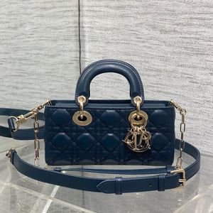 D-joy Small in Dark Blue 2 Straps, Stylish Diamond Design