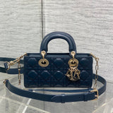D-joy Small in Dark Blue 2 Straps, Stylish Diamond Design