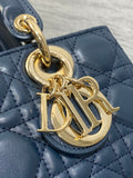D-joy Small in Dark Blue 2 Straps, Stylish Diamond Design