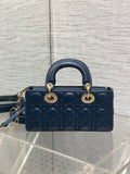 D-joy Small in Dark Blue 2 Straps, Stylish Diamond Design