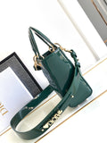 Lady Dark Green Detachable Strap, 6 Letters & Versatile Carry