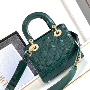 Lady Dark Green Detachable Strap, 6 Letters & Versatile Carry