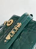Lady Dark Green Detachable Strap, 6 Letters & Versatile Carry