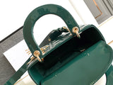 Lady Dark Green Detachable Strap, 6 Letters & Versatile Carry