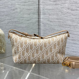 Natural Color Bento Bag Monogram Embroidery, Lightweight & Practical