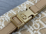 Natural Color Bento Bag Monogram Embroidery, Lightweight & Practical