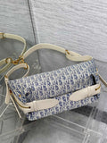 Journey Raffia Sky-blue Hobo, Gold Letters & Versatile Summer Design